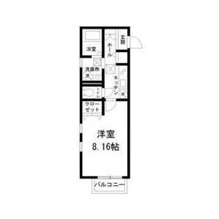 エクレール【1階】の間取り