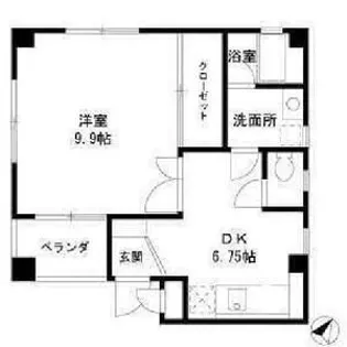 カーサMO【1階】の間取り