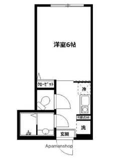 コーポ来夢【1階】の間取り