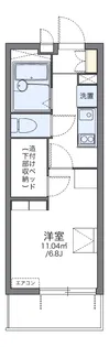 レオパレス小町C【1階】の間取り