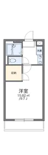 レオパレスラーク【2階】の間取り