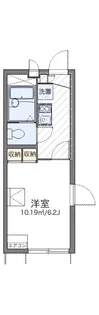 レオパレスマロンフィルド【1階】の間取り