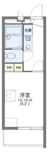 レオパレスグラッド【2階】の間取り