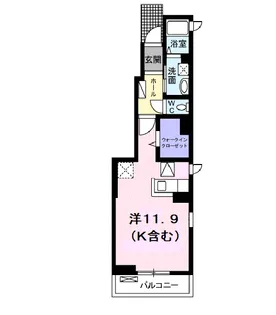 ドリームキャッスル【1階】の間取り