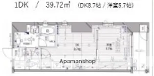 デュオ・スカーラ関内【6階】の間取り
