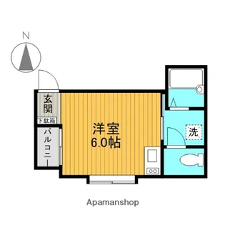 ソリッド東白楽【3階】の間取り