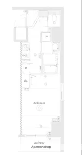 フェニックス横濱関内BAY GAIA【8階】の間取り