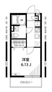 リブリ・オドゥール【3階】の間取り