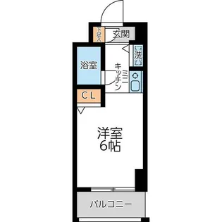 ユーコート新丸子【2階】の間取り
