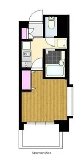 エクセリア横浜【8階】の間取り