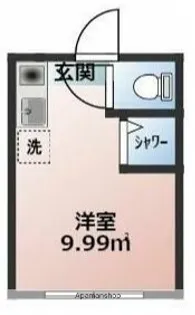 S.S.COURT大島上町【1階】の間取り