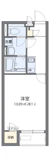 レオネクストレーブウィン【1階】の間取り
