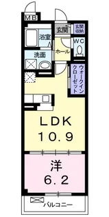 綱島イーストベース【3階】の間取り