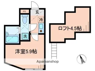 マイフィールズ横浜【2階】の間取り