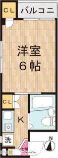 ブルームシティ【4階】の間取り