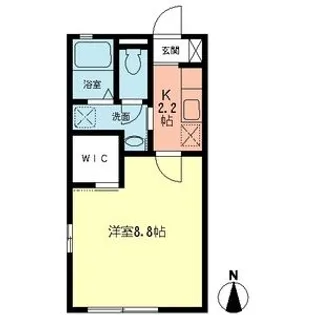 ノーチェ湘南【1階】の間取り