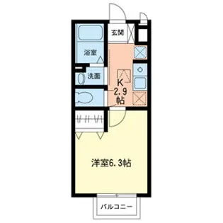 ドミール【1階】の間取り