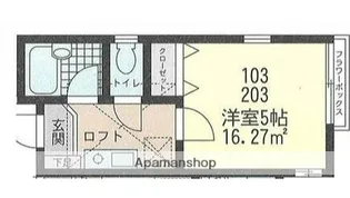 プラナス大口Ⅰ【1階】の間取り