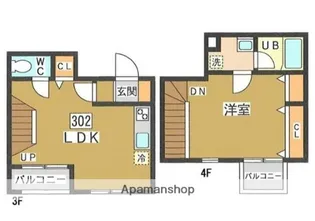 ドリームレジデンス【3階】の間取り