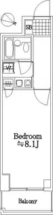 ストーク大通り公園参番館【4階】の間取り