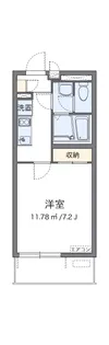 ミランダデアメルツ【2階】の間取り