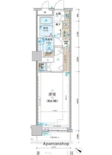 リヴシティ関内【2階】の間取り