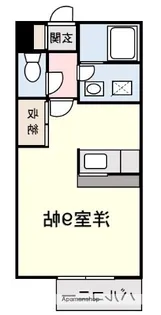 ビューポイントF【1階】の間取り
