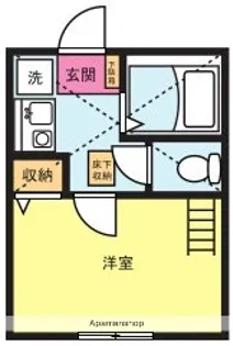 アーヴェル鶴見市場【1階】の間取り
