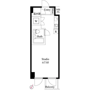 ヴィラレーブ相模が丘【0205号室】の間取り