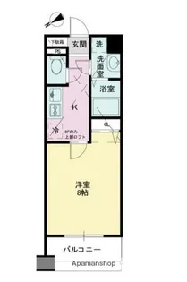 POWERHOUSE/TI Ⅱ【8階】の間取り