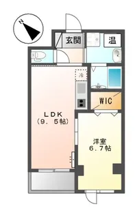 GRAND NEXT川崎【2階】の間取り