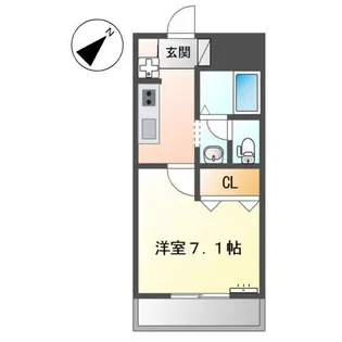 エポック橘【305号室】の間取り