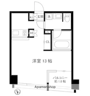 D−PASSAGE【3階】の間取り