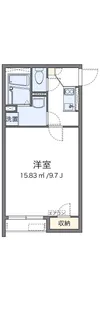 クレイノサンライト緑ケ丘【2階】の間取り