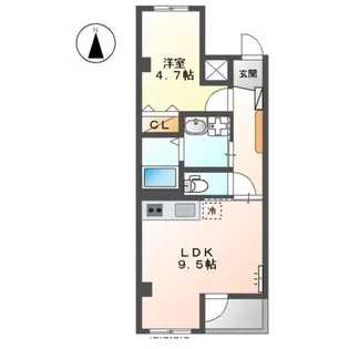 フォレストハウス【1階】の間取り