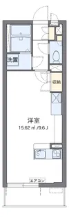 ミランダエビナ カームガーデン【1階】の間取り
