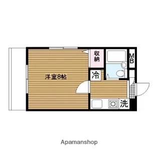 第3野本ビル【1階】の間取り