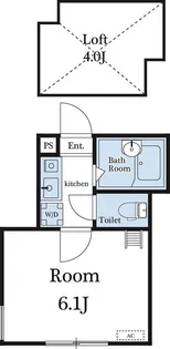 ピーナッツ【2階】の間取り
