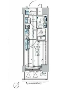 リライア横濱関内【3階】の間取り