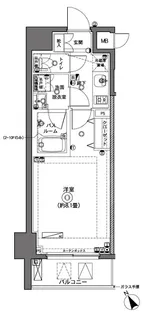 ZOOM横浜【7階】の間取り