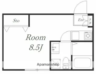 ダイヤモンドヒルズ阪東橋【1階】の間取り