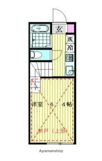 シンシアⅡ【2階】の間取り