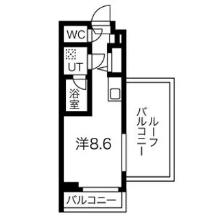 クラリッサ川崎梶ヶ谷【5階】の間取り