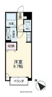 サンライク和田町【2階】の間取り