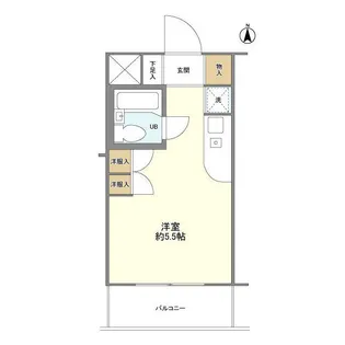 ベルトピア日吉Ⅱ【4階】の間取り