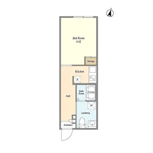横浜ベイクリウス【8階】の間取り