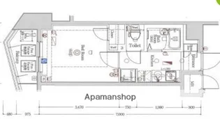 ARTESSIMOAQUALINKVISTA【9階】の間取り