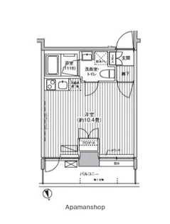 神奈川県川崎市川崎区本町2丁目【マンション】の間取り