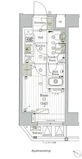 リライア横濱大通り公園【7階】の間取り