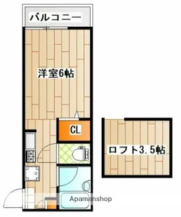 クレドアネックス白楽【2階】の間取り